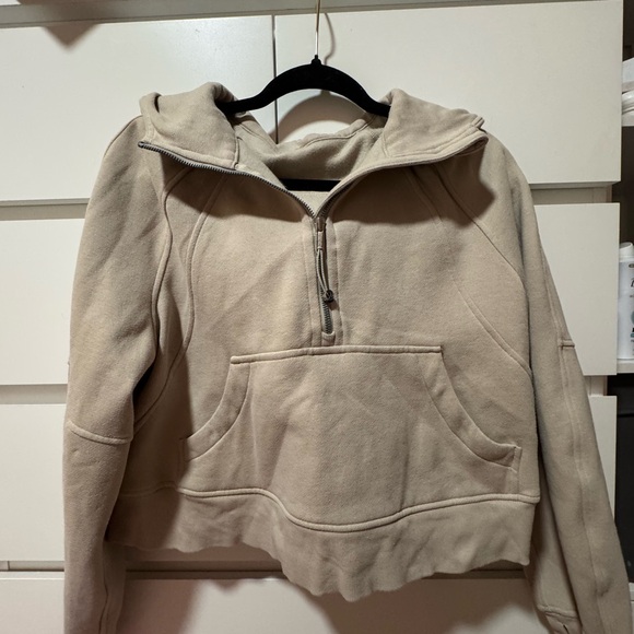 lululemon athletica Tops - lululemon athletica Tan Hoodie